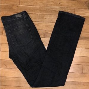 Paige straight leg jeans pants bottoms